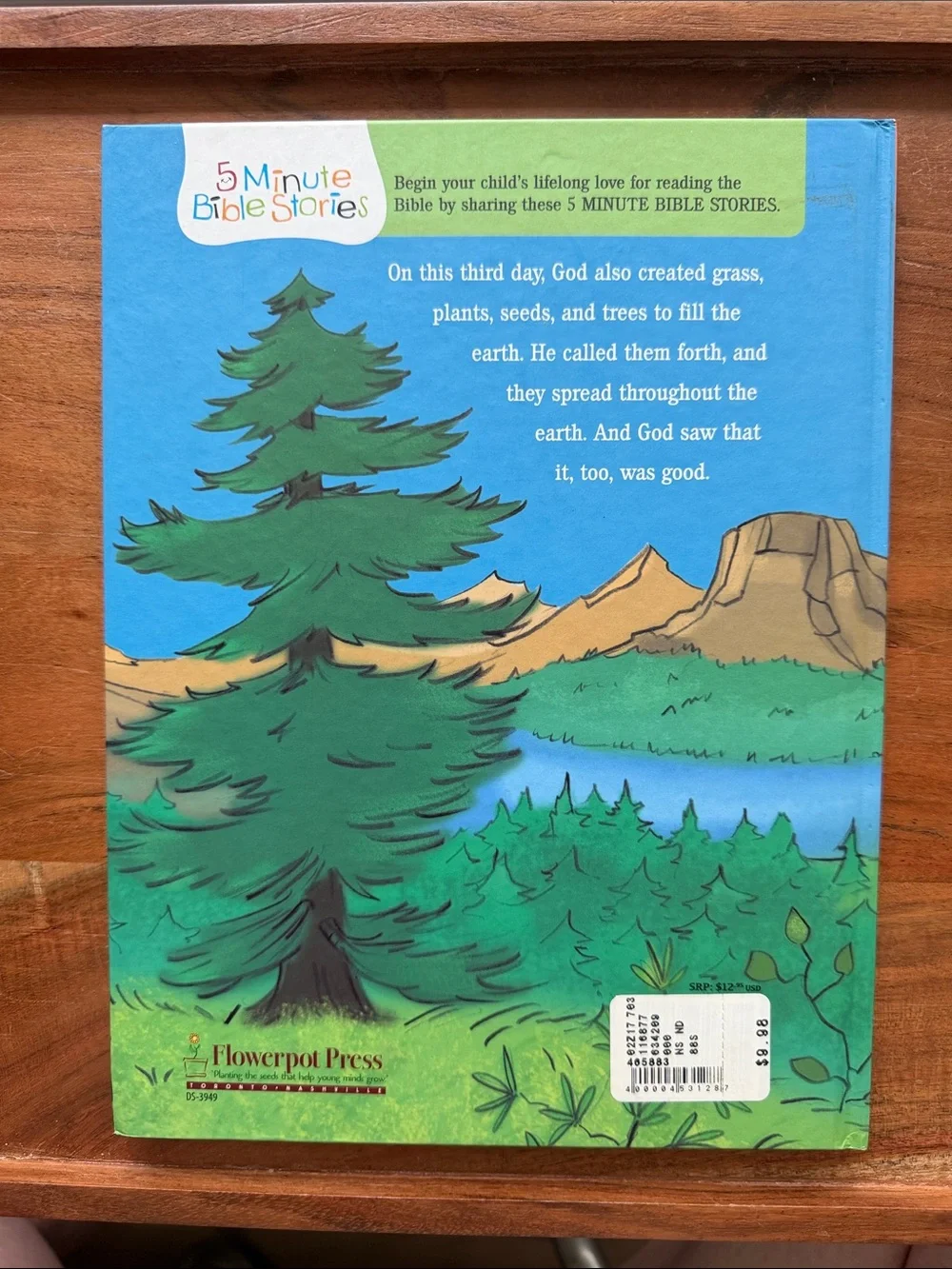 The Story of Creation 5 Minute Bible Stories Pascale Lafond Hardcover New Mint